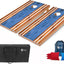 Tablas Cornhole 2x4 ft portátiles con diseños brillantes