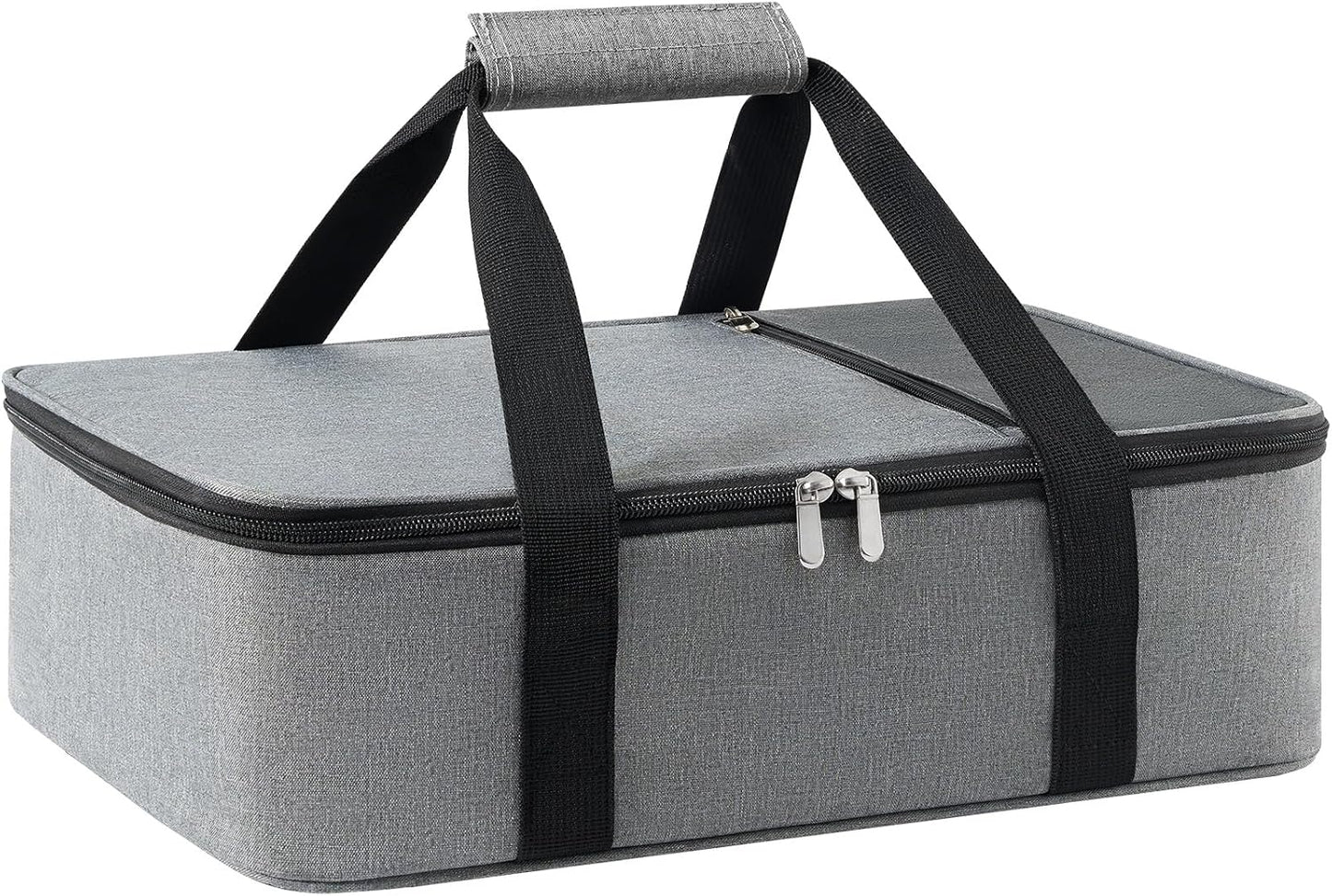 Bolsa transporte tartas 9x13" color gris para fiestas comida