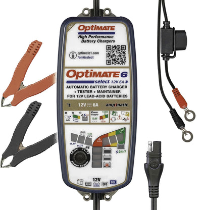 Cargador batería 12V 6A serie Gold 9 pasos