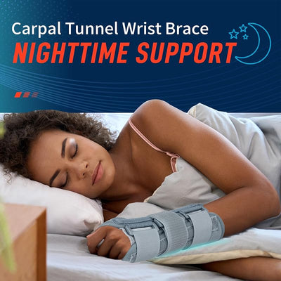Muñequera túnel carpiano ajustable izquierda L/XL