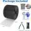 Panel solar 6x100" malla PVC negro 1/2" con 100 clips