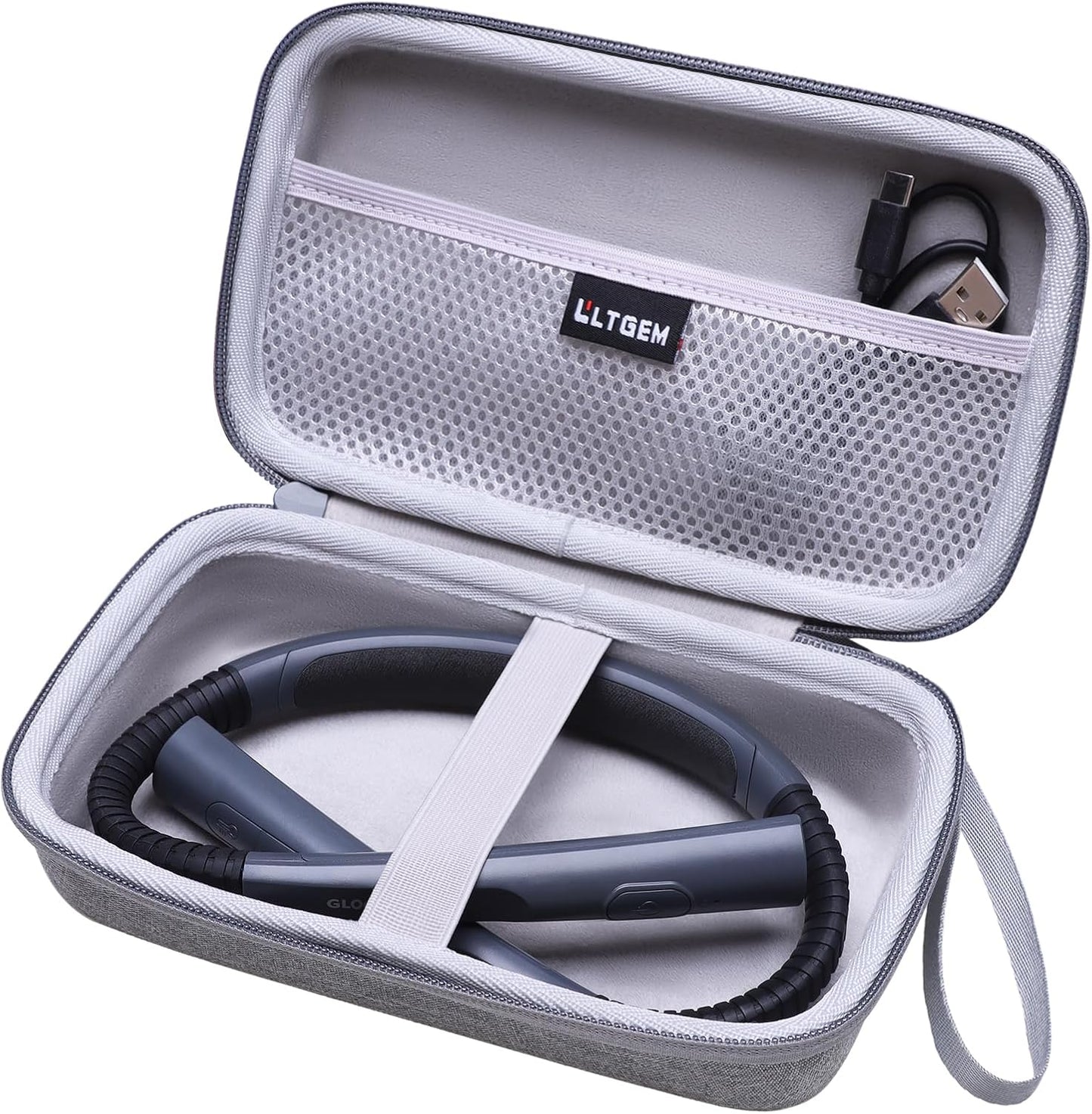 Funda luz cuello comp Glocusent Gritin gris