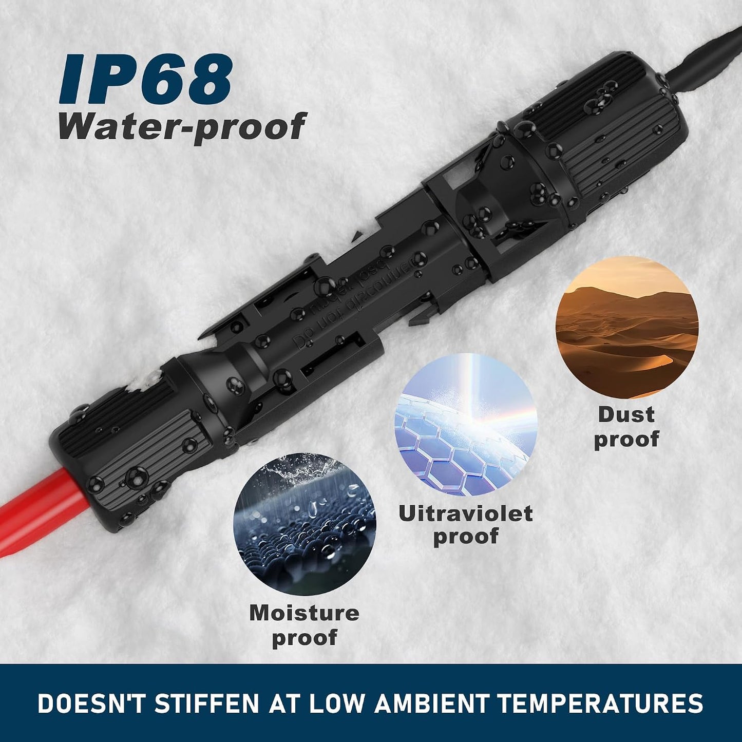 Cable solar XT60 30ft adaptador para batería y generador