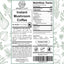 Café instantáneo de hongos Arábica 5oz 63 porciones Kosher