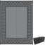 Alfombra exterior impermeable 9x12ft reversible paja