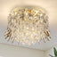Candelabro cristal 4 luces para dormitorio y comedor