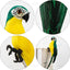 Loro artificial decorativo verde 9.8pulg
