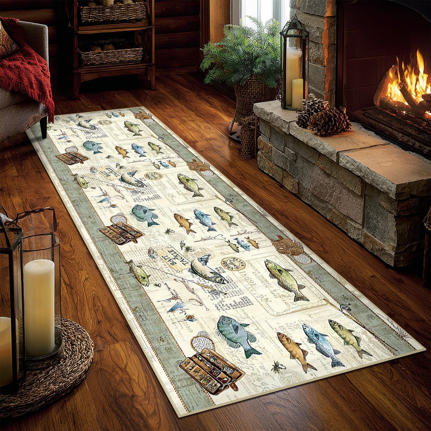 Alfombra pasillo cocina 2x6m suave antiderrap