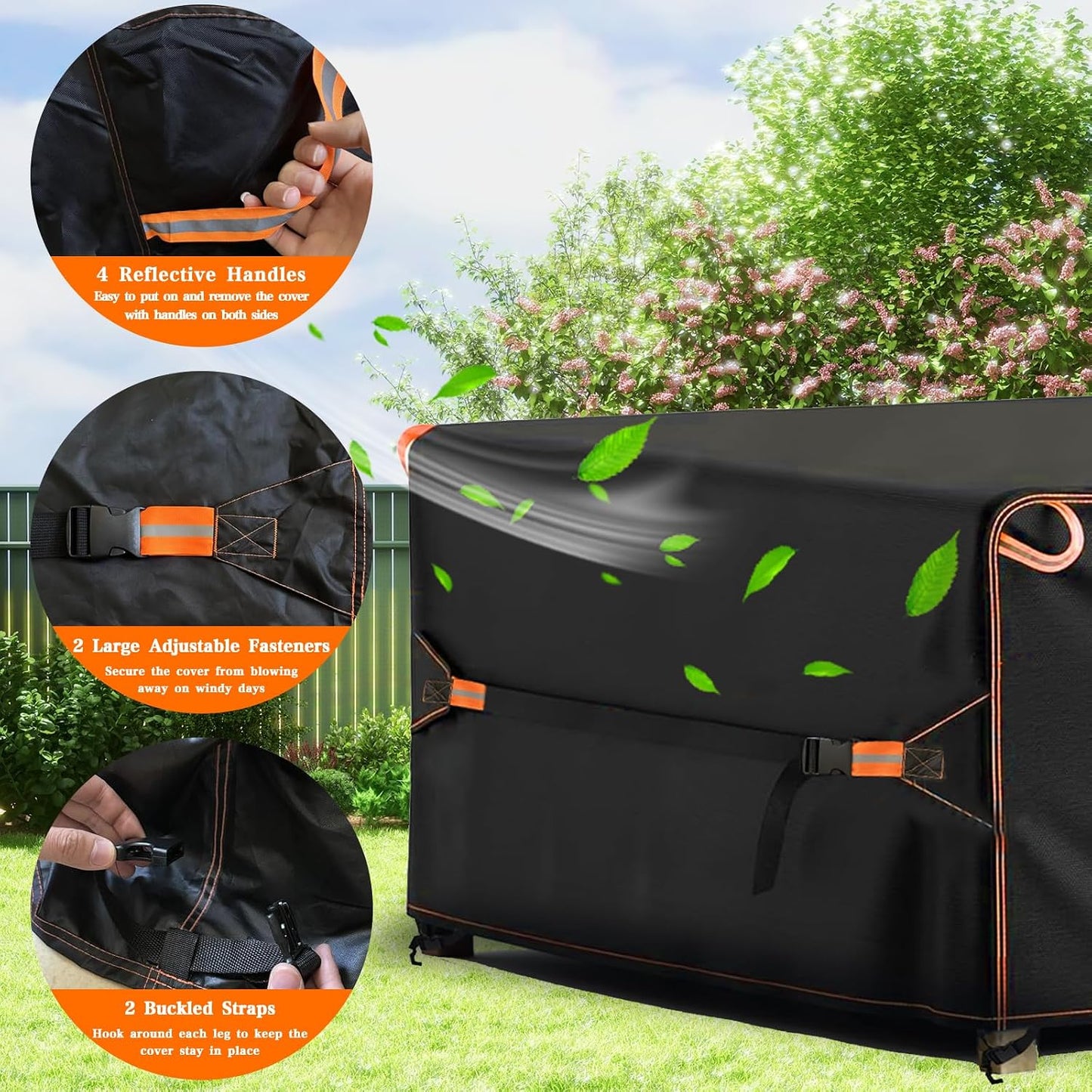 Fundas impermeables sofá sillas patio cierre mejorado