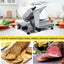 Cortadora eléctrica carne 10pulg doble potencia 670W acero inox