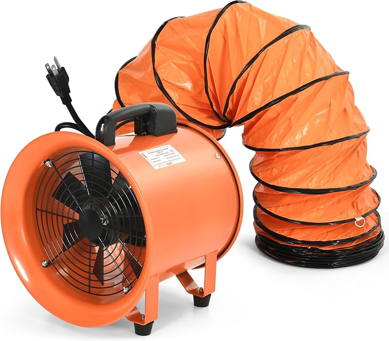 Ventilador extractor 12pulg alta velocidad manguera 16ft