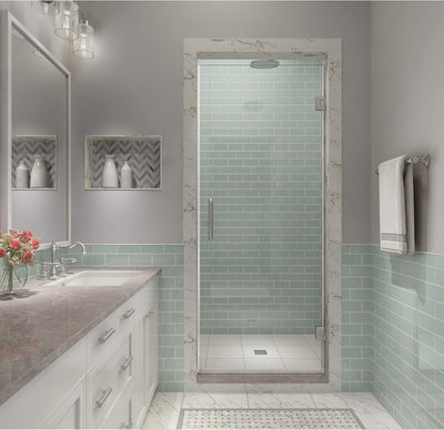 Puerta ducha acero inox Kinkade XL