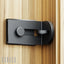 Cerradura puerta corredera acero inox 90 grados con s