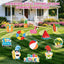 12 Carteles Verano con Estacas para Patio Jardín
