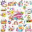 21 Pzas Decoración Puerta Pascua Huevos Conejitos Imanes Refri