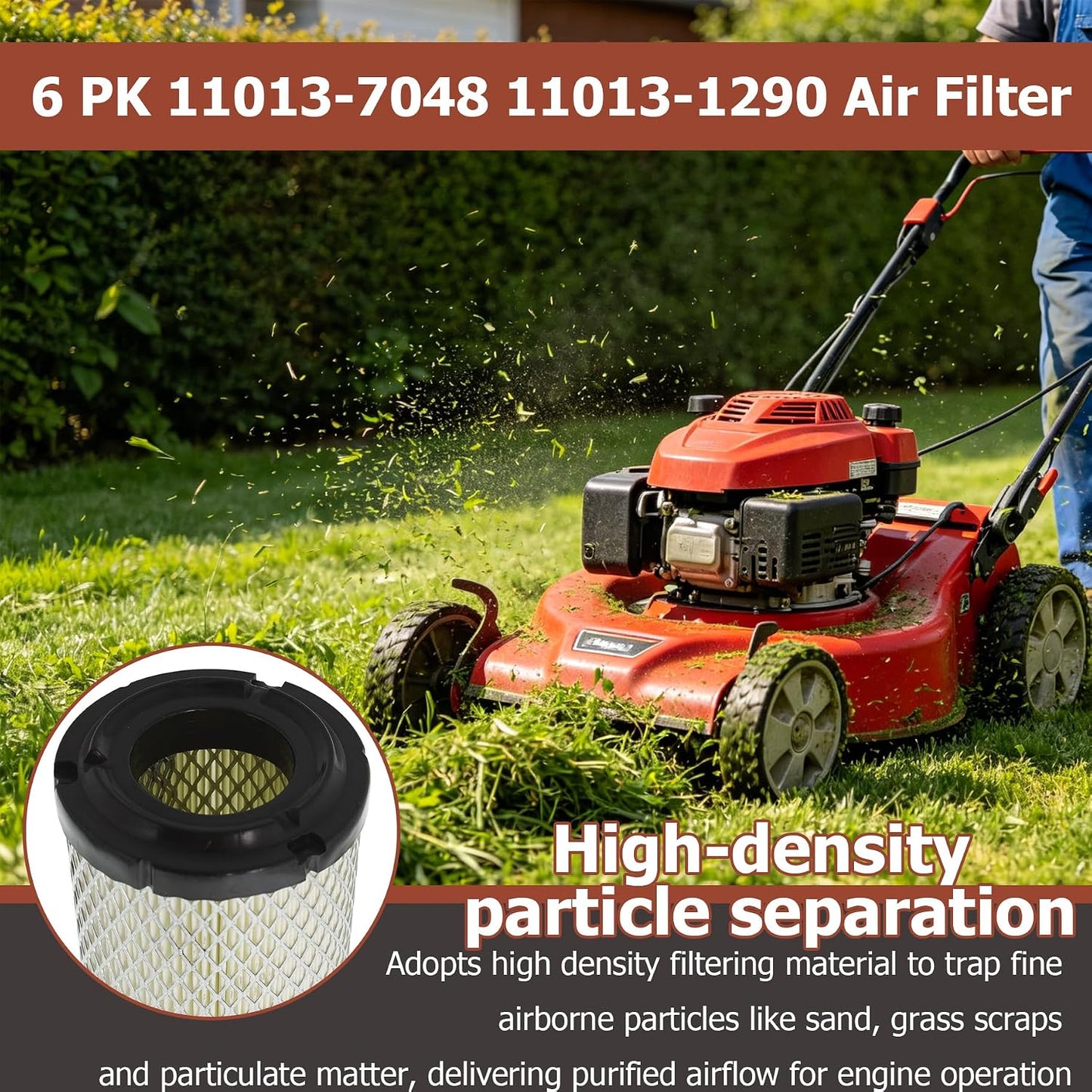 6 Filtros Aire Comp FX481V FX541V