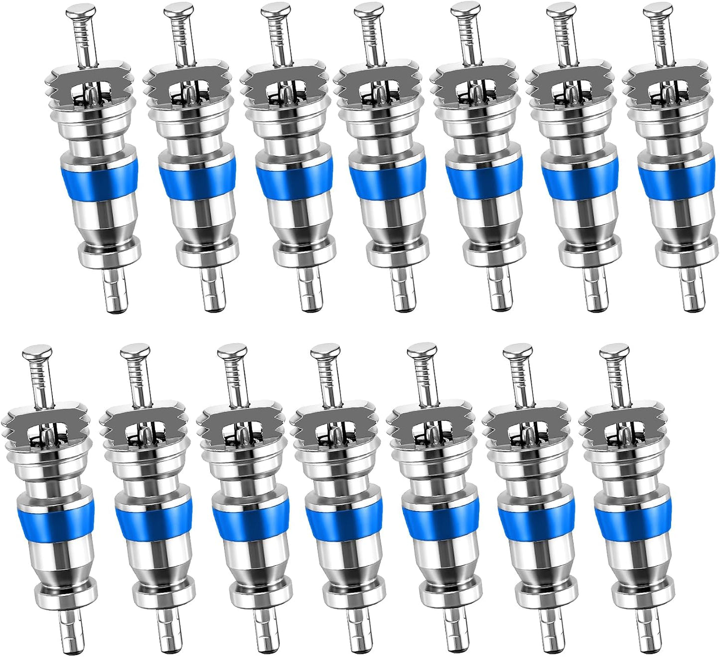 100 Núcleos Válvula Schrader Teflón para R410/R32/R22
