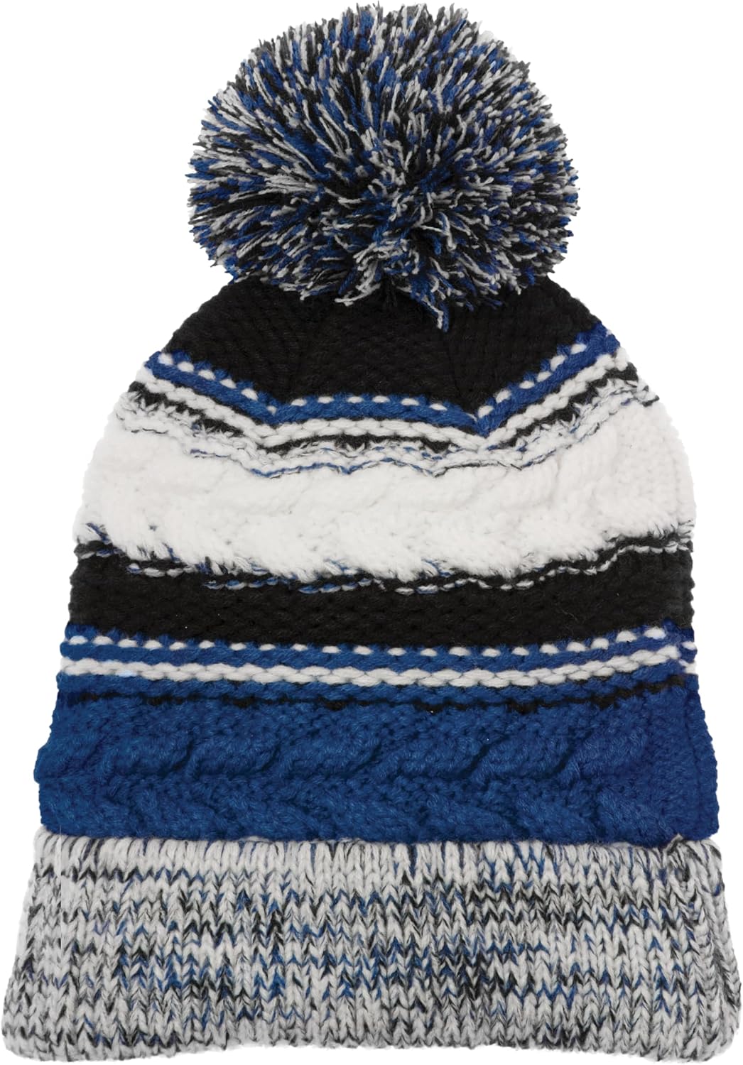 Gorro Pom Pom para Niños del Equipo F20 en Color Blanco