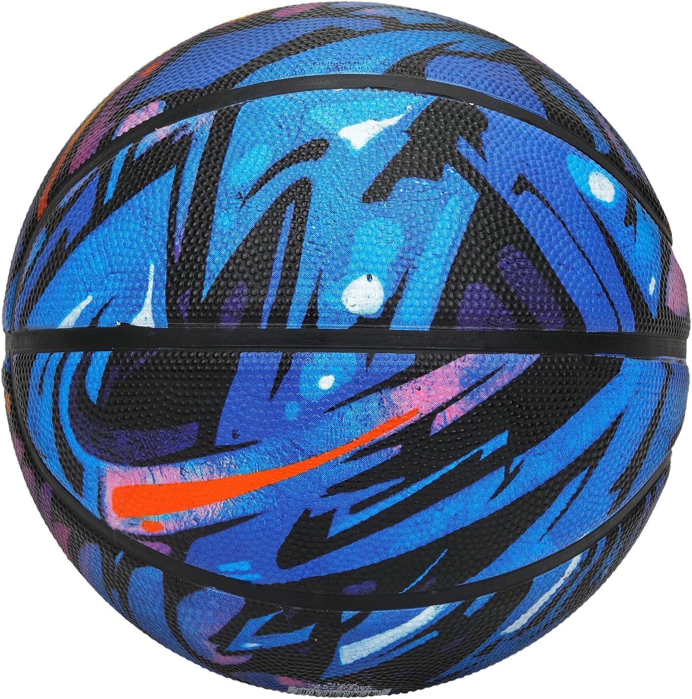 Balón baloncesto goma Chaos desinflado con bomba