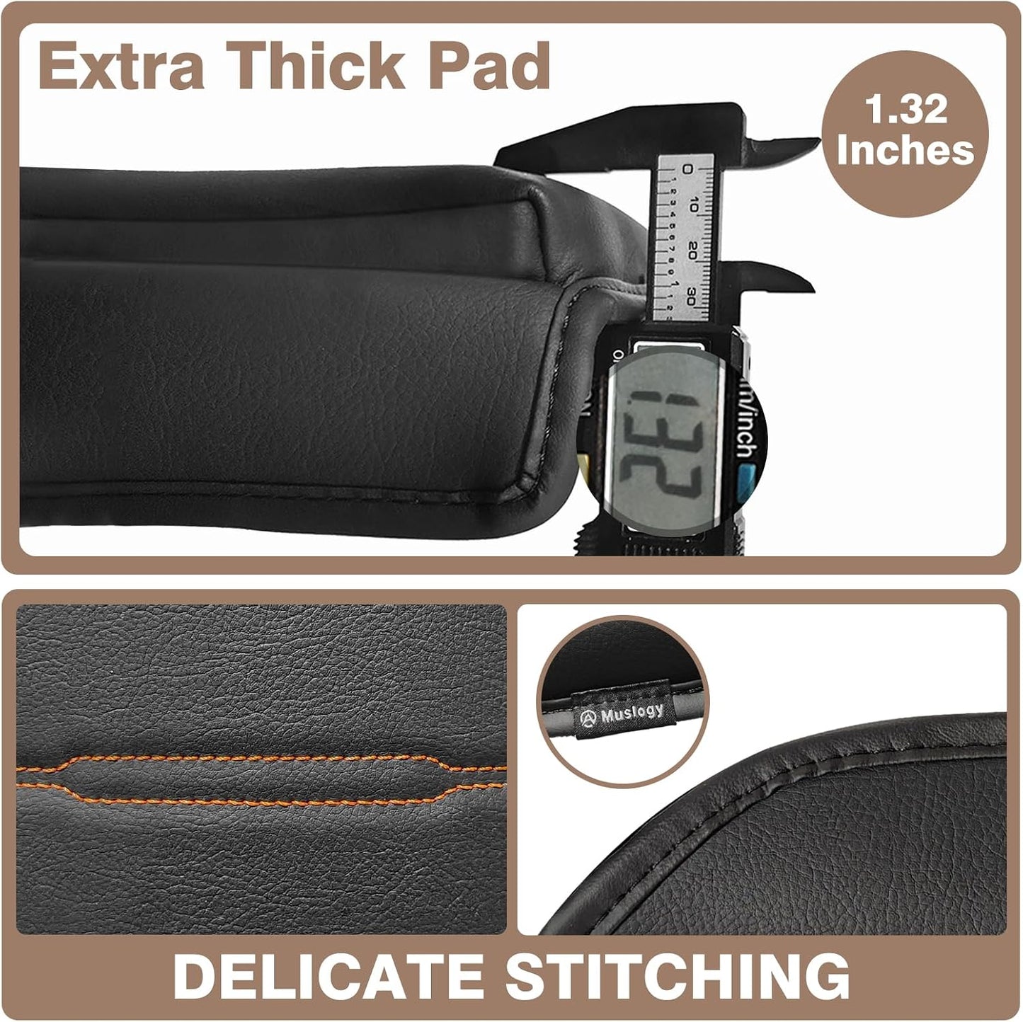 Funda reposabrazos consola Honda CR-V 2023 cuero vegano 1"