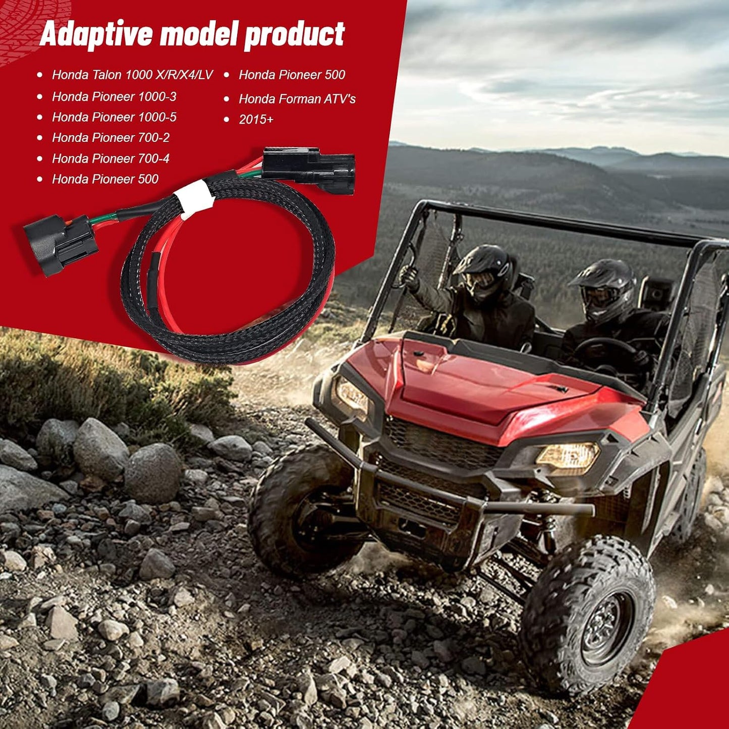 Arnés alimentación llave Honda Pioneer 1000 Talon