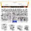 100 Pzas Accesorios Bloqueo Leva Muebles Cajones