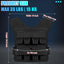 Chaleco peso ajustable 35lb para hombre entrenamiento fuerza