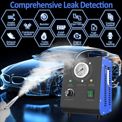 Detector fugas humo automotriz con bomba aire 12V