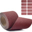 Rollo papel lija grano 60 4.5pulg x 32.8ft para madera metal