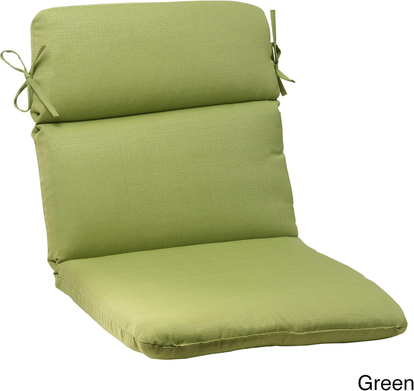 Cojín silla una pieza 40.5x21" resistente verde