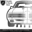 Llavero metal auto 6 ganchos decoración pared Pontiac GTO