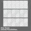 Paneles 3D PVC para decorar paredes sala dormitorio