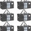 6 Pzas Bolsas Almacenamiento Edredones Closet Cajas Mudanza