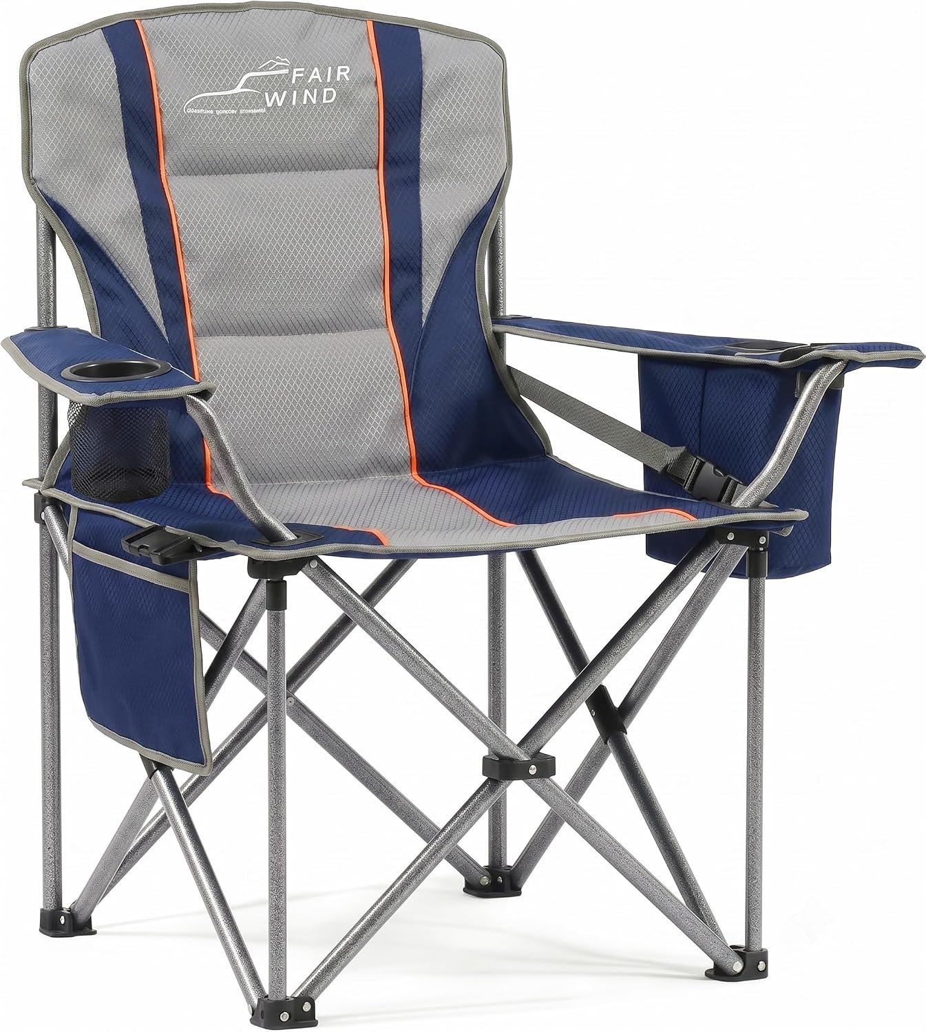 Silla campamento acolchada 500lb plegable ajustable