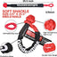 Cuerda cinética ATV 1" x30ft color rojo 48000lb