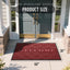 Alfombra puerta impermeable antiderrap todo clima