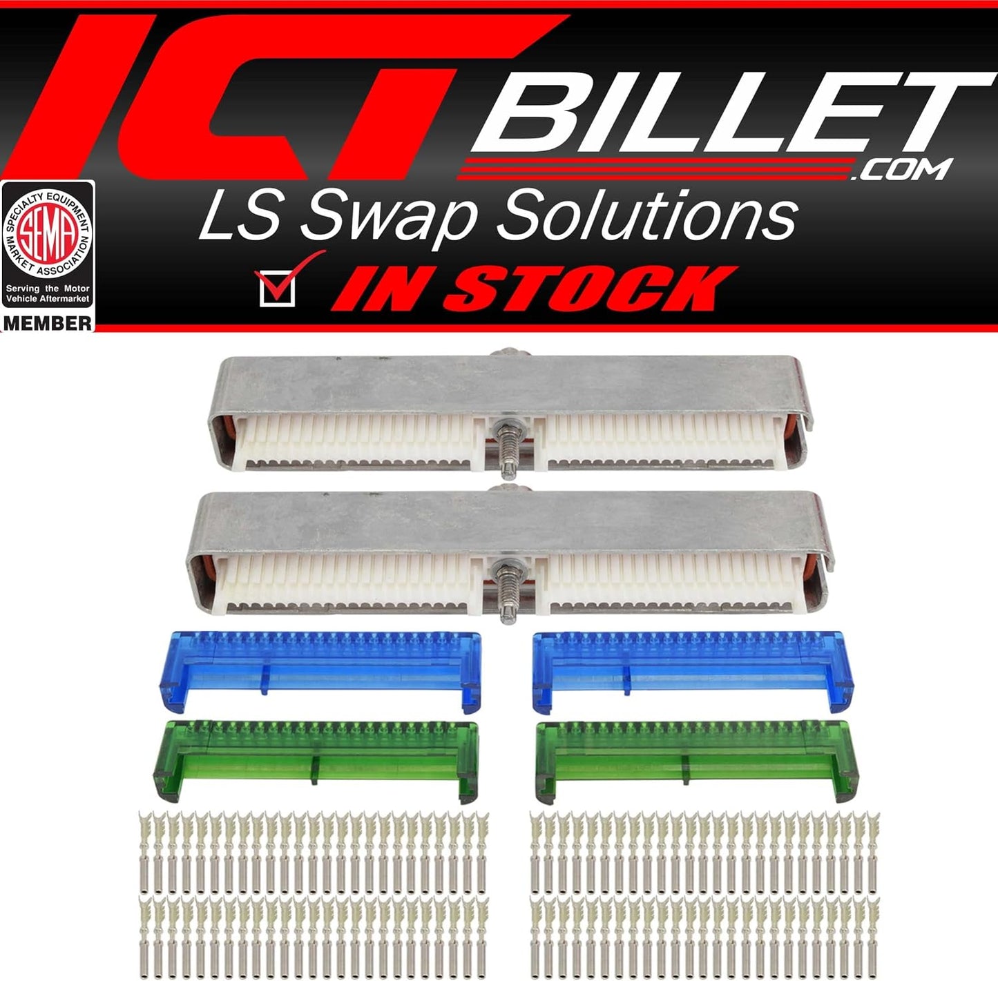 Kit conector motor LS Gen 3 PCM LS1 LQ4 comp Delphi 2003