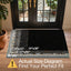 Tapete entrada 24x55 cm antiderrap suave lavable