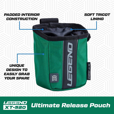 Bolsa liberación rápida XT520 con lengüeta dedo