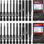 Set 20 brocas Allen S2 acero magnético 1/4pulg 2.3pulg