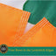 Bandera Irlandesa 4x6ft Color Vibrante 2 Ojales Latón