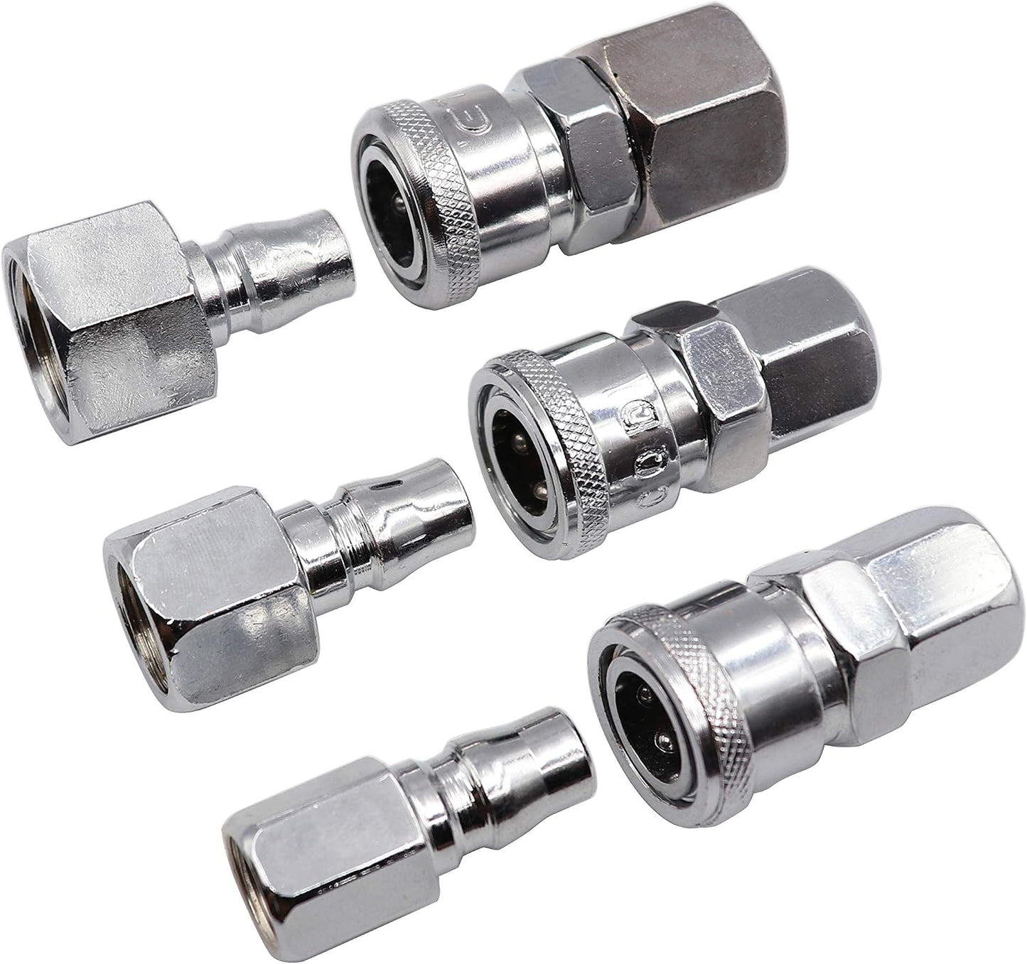 Kit acoplador enchufe aire compresor tipo C SF20/30/40 paquete 6