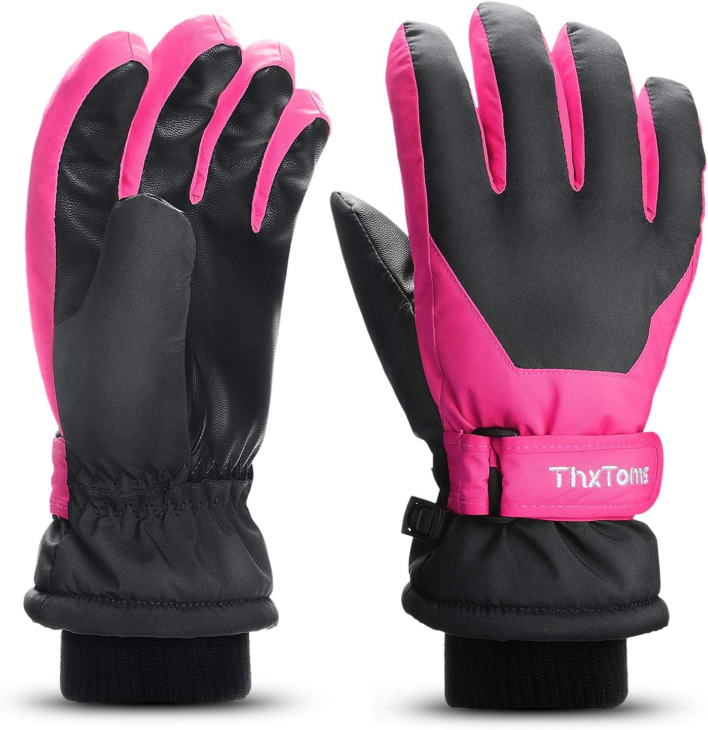 Guantes invierno niños impermeables para nieve y bicicleta