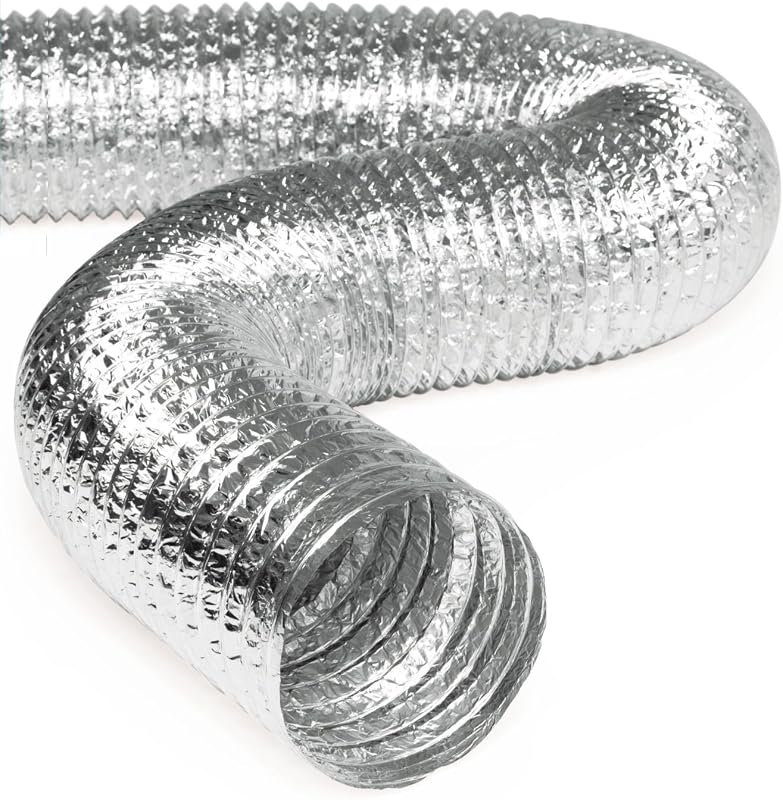 Manguera aluminio flexible HVAC 25ft
