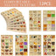 Pack 12 organizadores aretes terciopelo apilable