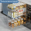Organiz. gabinete 3 niveles 5.5x20.5" cocina