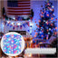 Luces 4 de Julio 33pies 100LED con 50 clips USB