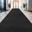 Tapete goma comercial 4x16ft negro perfil bajo