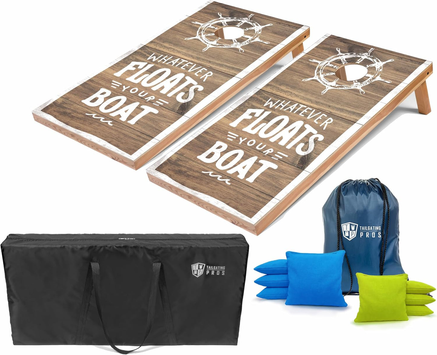 Set cornhole playa 4x2ft con funda y 8 sacos maíz