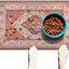 Tapete comida mascotas impermeable 12x20 con base antideslizante